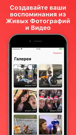 Game screenshot LiveMotion - Live Photo в GIF mod apk