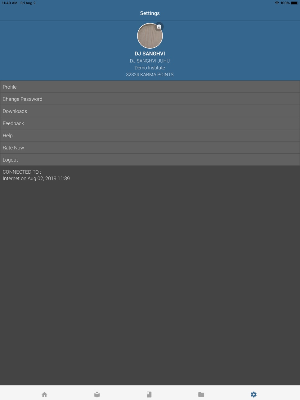 iPad screenshot