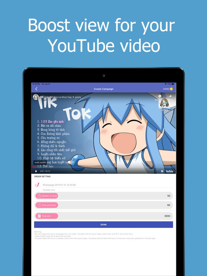 UView - View4View for YouTube