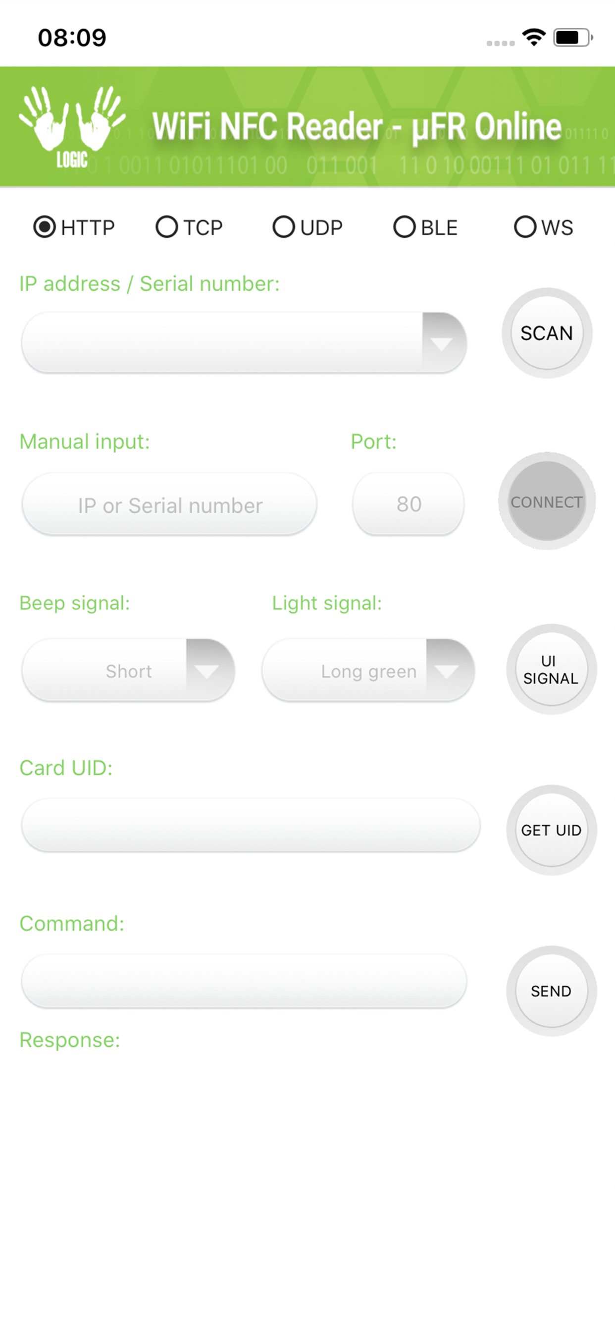 WiFi NFC Reader - µFR Online