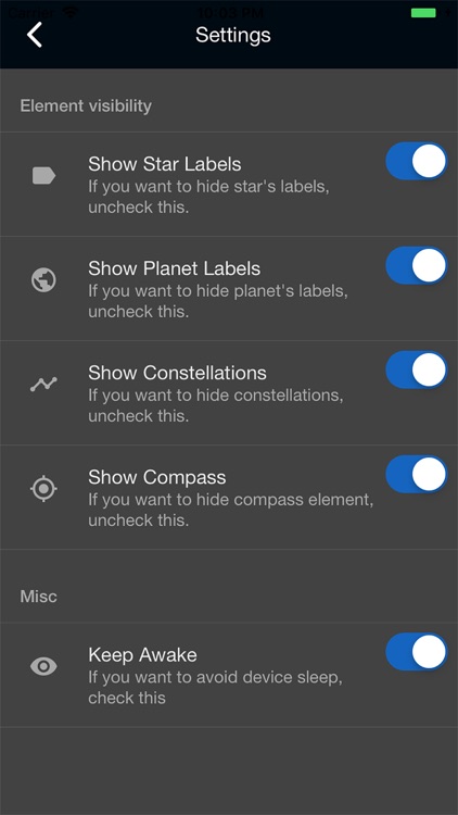 Solar - View Stars and Planets