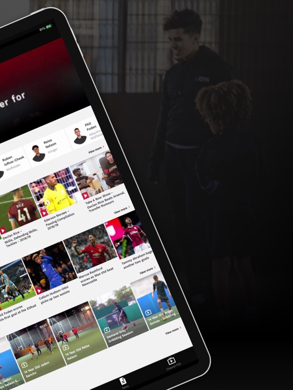 FFDTV iPad screenshot 2 - Sports app