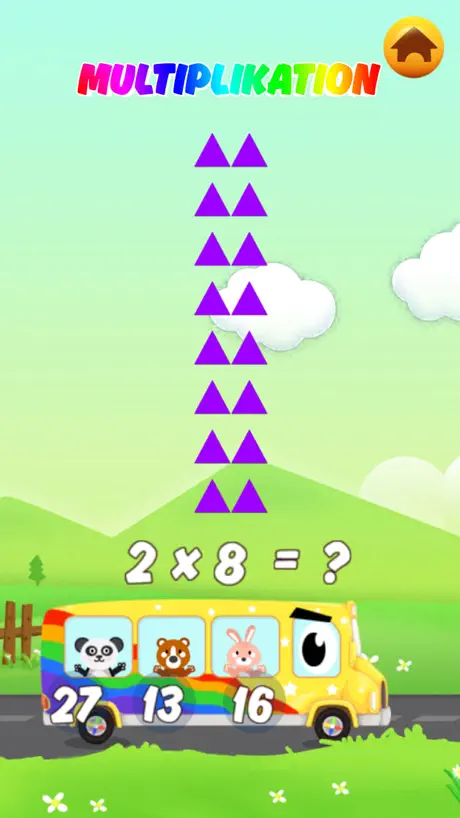 1. 2. Klasse : mathe spiele