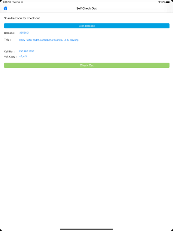 ALIST OPAC iPad screenshot 6