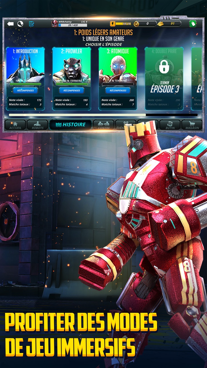 World Robot Boxing 2 Hack screenshot 3 - iOS game interface