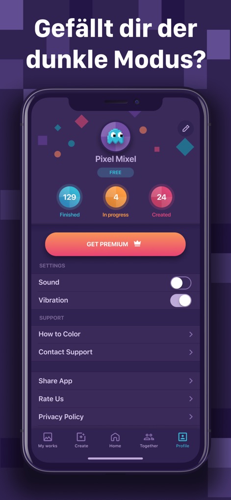 Color by number. Coloring Book - Graphics & Design App | MWM