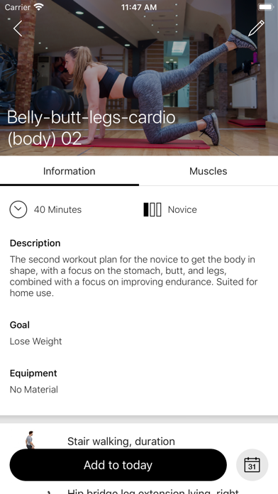 My Fitnext App screenshot 2