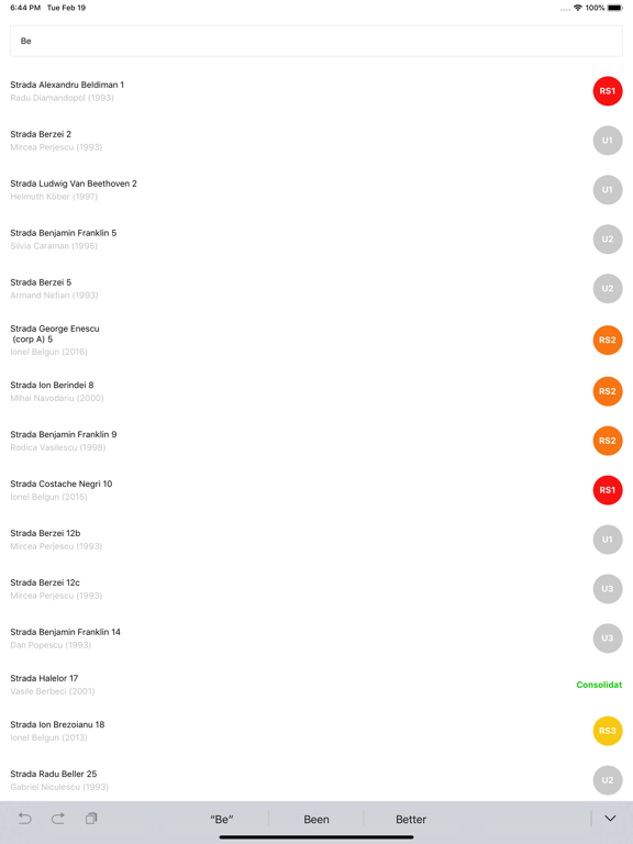 Screenshot #5 pour Bucharest Seismic Risk