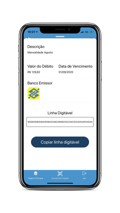App do Sócio Screenshot