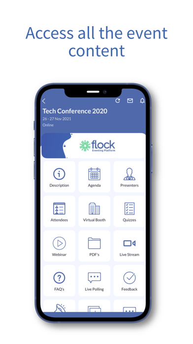 How to cancel & delete Flock Events from iphone & ipad 4