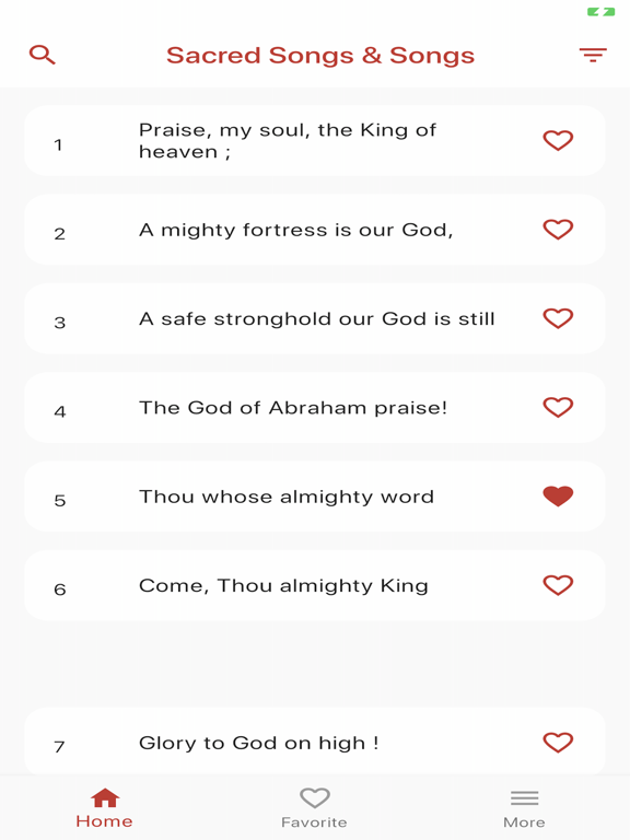 Screenshot #4 pour Sacred Songs and Solos