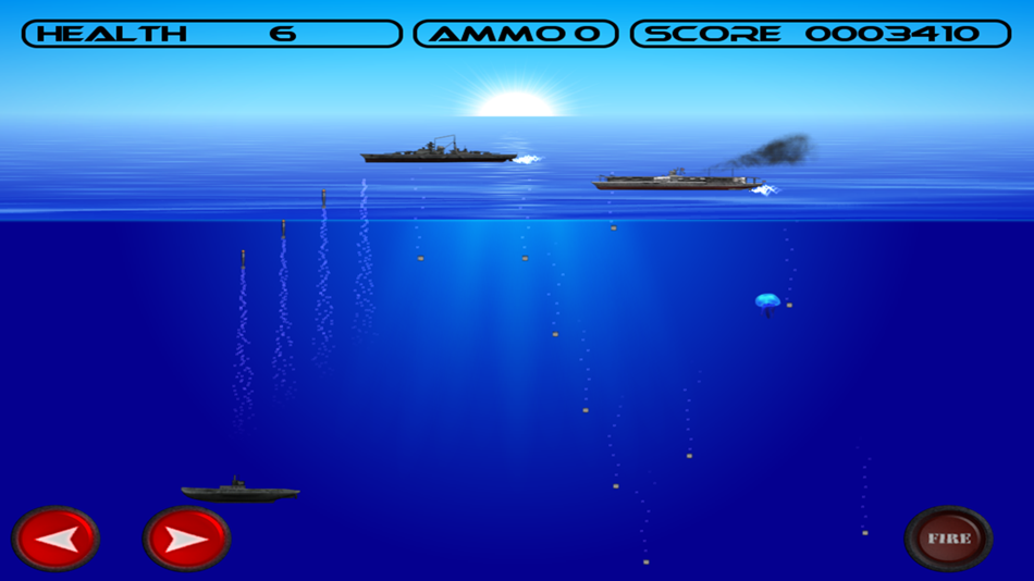 #5. TorpedoRun (iOS) 由: QED Gaming PTY. Ltd