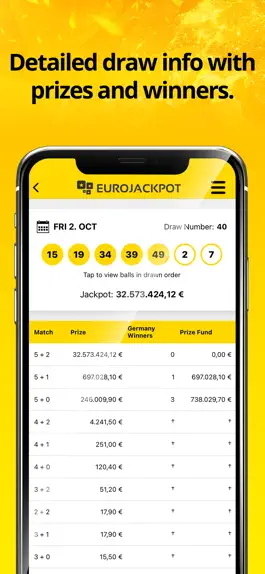 Game screenshot Eurojackpot apk