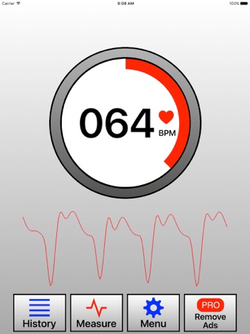 Heart Rate Monitor: HR App iPad screenshot