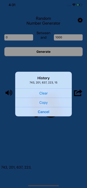 The Random Number Generator on the App Store