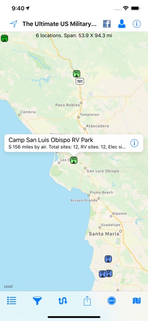 Ultimate US Mil Campgrounds