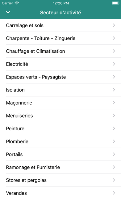 Screenshot #2 pour Cherche un pro