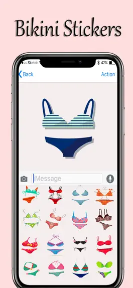 Game screenshot Girls Bikini Stickers hack