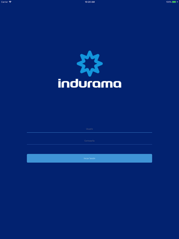 SAC Indurama iPad screenshot