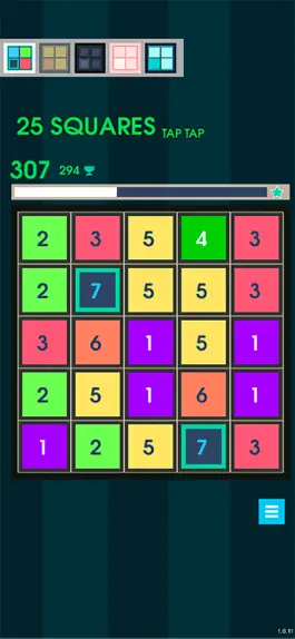 Game screenshot 25 Squares - Tap Tap hack