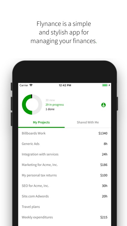 Flynance - Personal Finances
