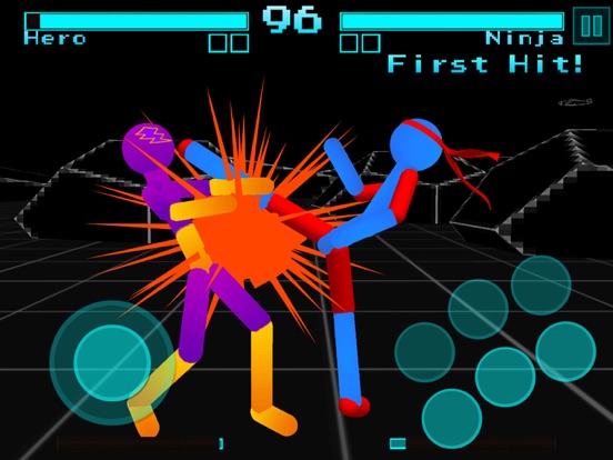 Screenshot #5 pour Stickman Fight: Neon Warriors