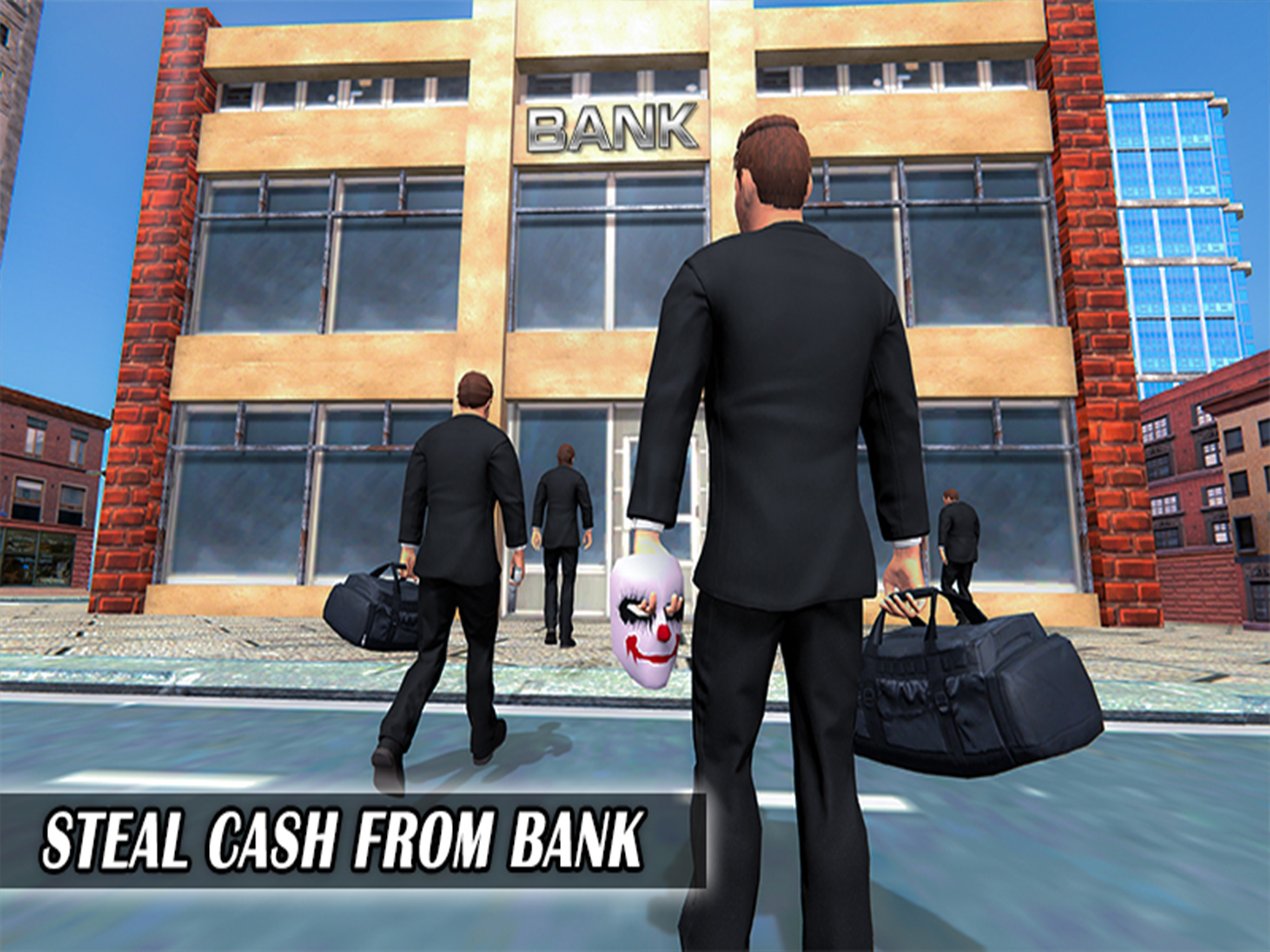 City Bank Robbery Crime Game
