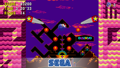 Screenshot from Sonic CD Classic