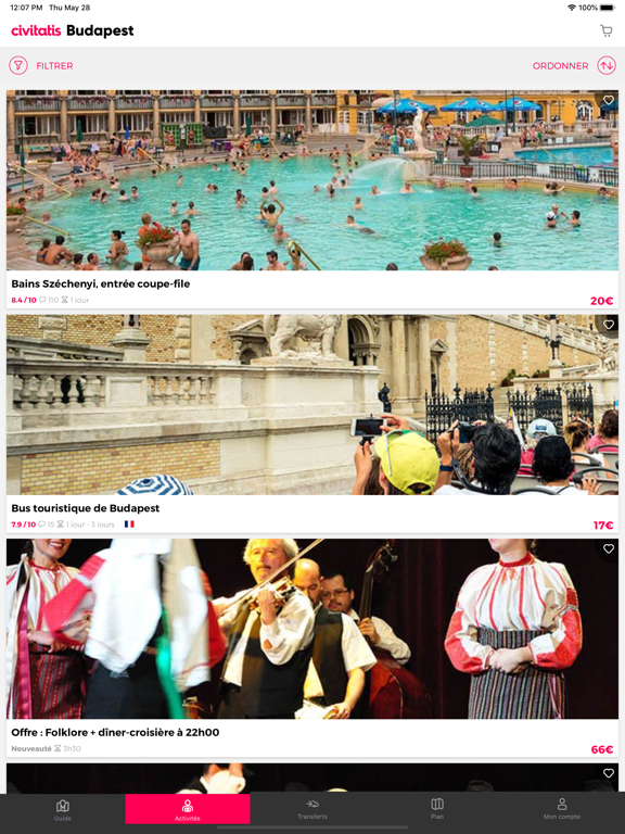 Screenshot #5 pour Guide de Budapest Civitatis