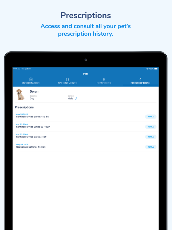 MyPetsWellness iPad screenshot 5 - Business app