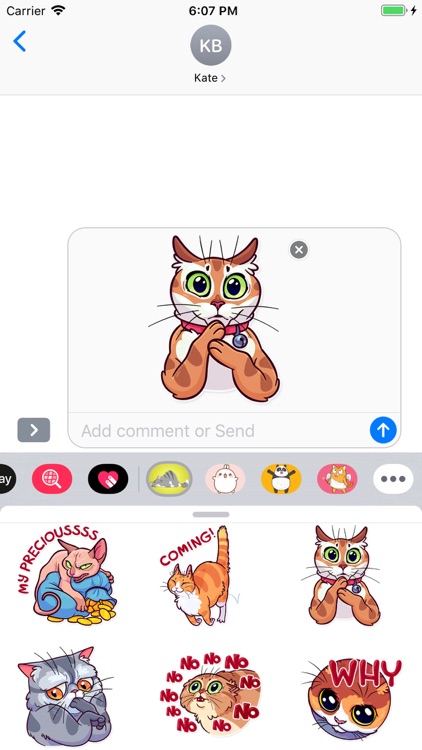 Meme Cats Stickers screenshot-4