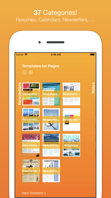 Templates for Pages (Nobody) Screenshot