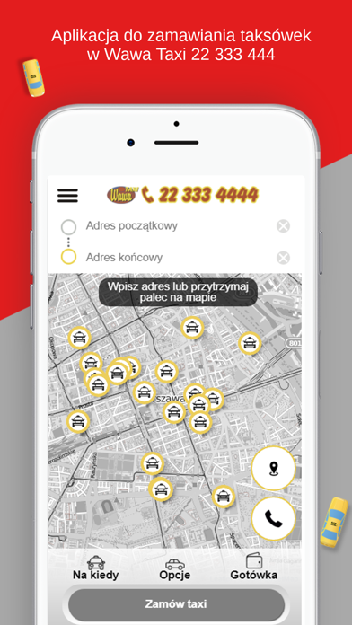 How to cancel & delete WAWA TAXI Warszawa 22 333 4444 from iphone & ipad 1