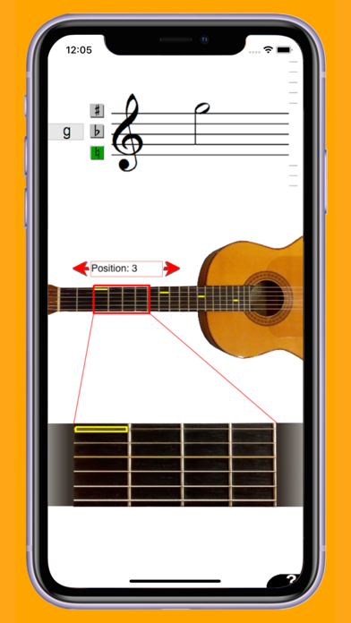 Screenshot #3 pour Guitar Note Finder