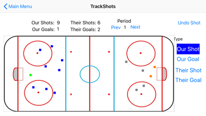 ShotTracker - Hockey screenshot 2