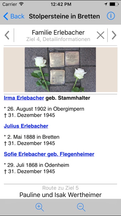 Stolpersteine Bretten