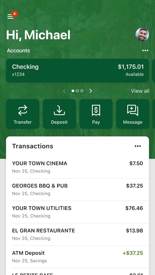 #2. Guaranty Mobile Access (iOS) By: Guaranty Bank & Trust Company of Delhi, Louisiana Inc.