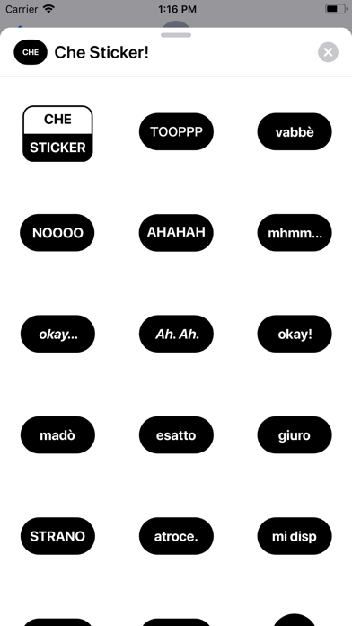 Screenshot #5 for CHE! Sticker Pack