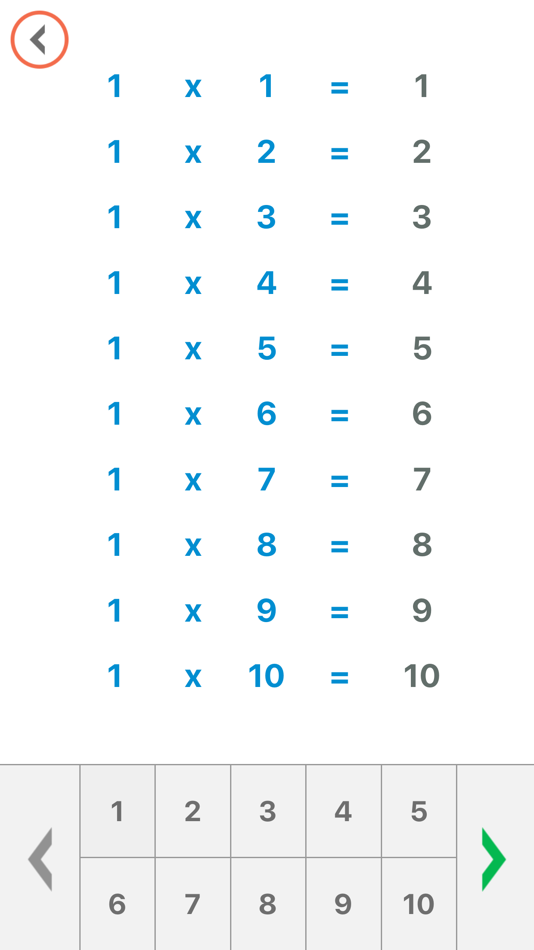 #2. Times Table - Multiplication (iOS) 由: Nirav Patel