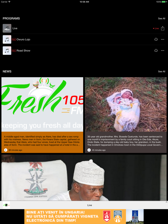 Screenshot #5 pour Fresh FM Nigeria