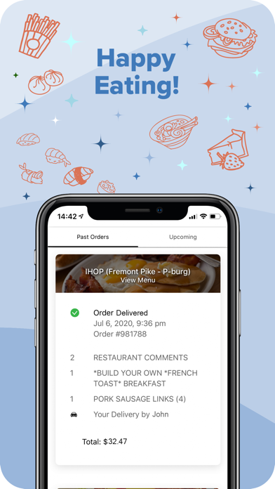 TakeNow Delivery Screenshot