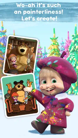 Game screenshot Masha and the Bear: Art Games mod apk