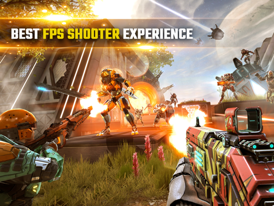 Shadowgun Legends: Online FPS iPad app afbeelding 1