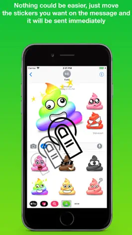 Game screenshot Color Poop Stickers apk