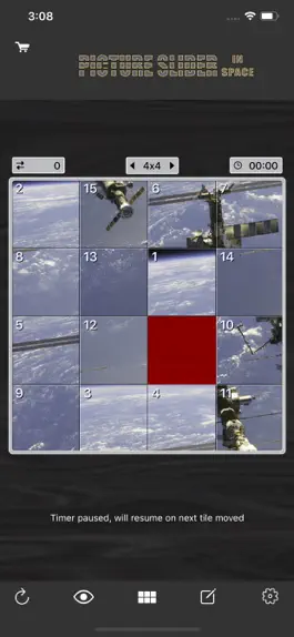 Game screenshot Picture Tile Slider In Space mod apk