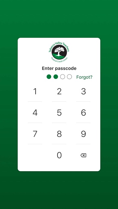 Tobacco Valley Teachers FCU Screenshot