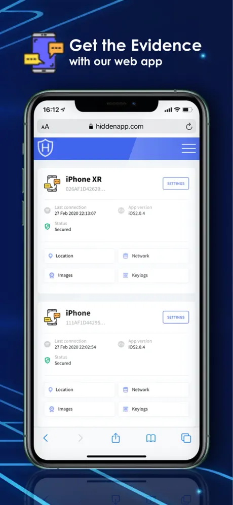 HiddenApp, Background Locator