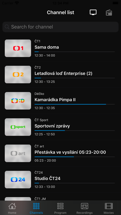 SledovaniTV Screenshot