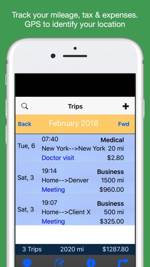 Auto Mileage Logbook Tracker(圖1)-速報App