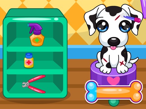 子犬のサロンのお手入れ - 犬のゲームのおすすめ画像5